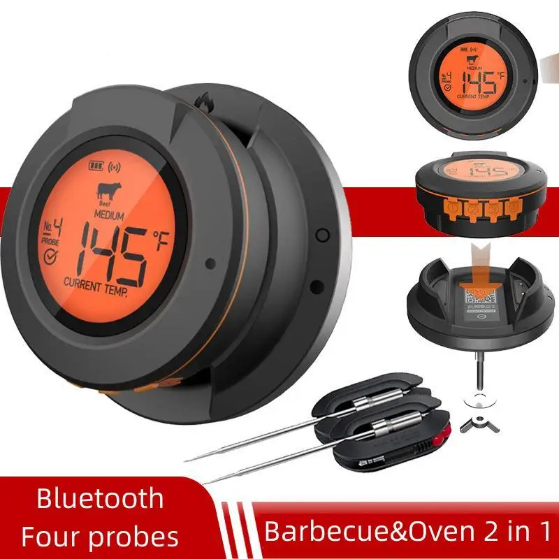 Kitchen Gadgets Under 500 - Termómetro Bluetooth con Sensor Digital para