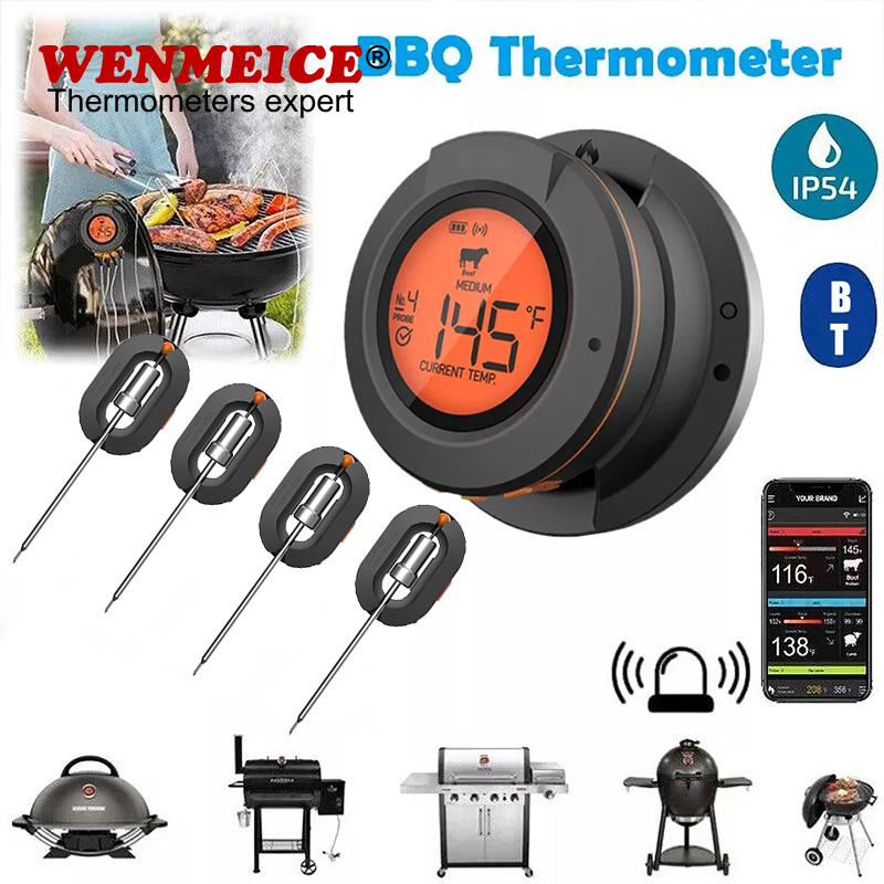 Kitchen Gadgets Under 500 - Termómetro Bluetooth WENMEICE con Sensor Digital