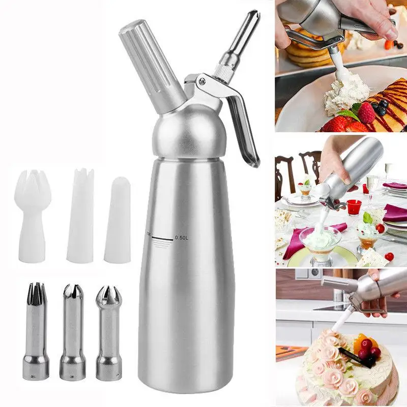 Kitchen Gadgets Under 500 - Pistola de crema de aluminio puro