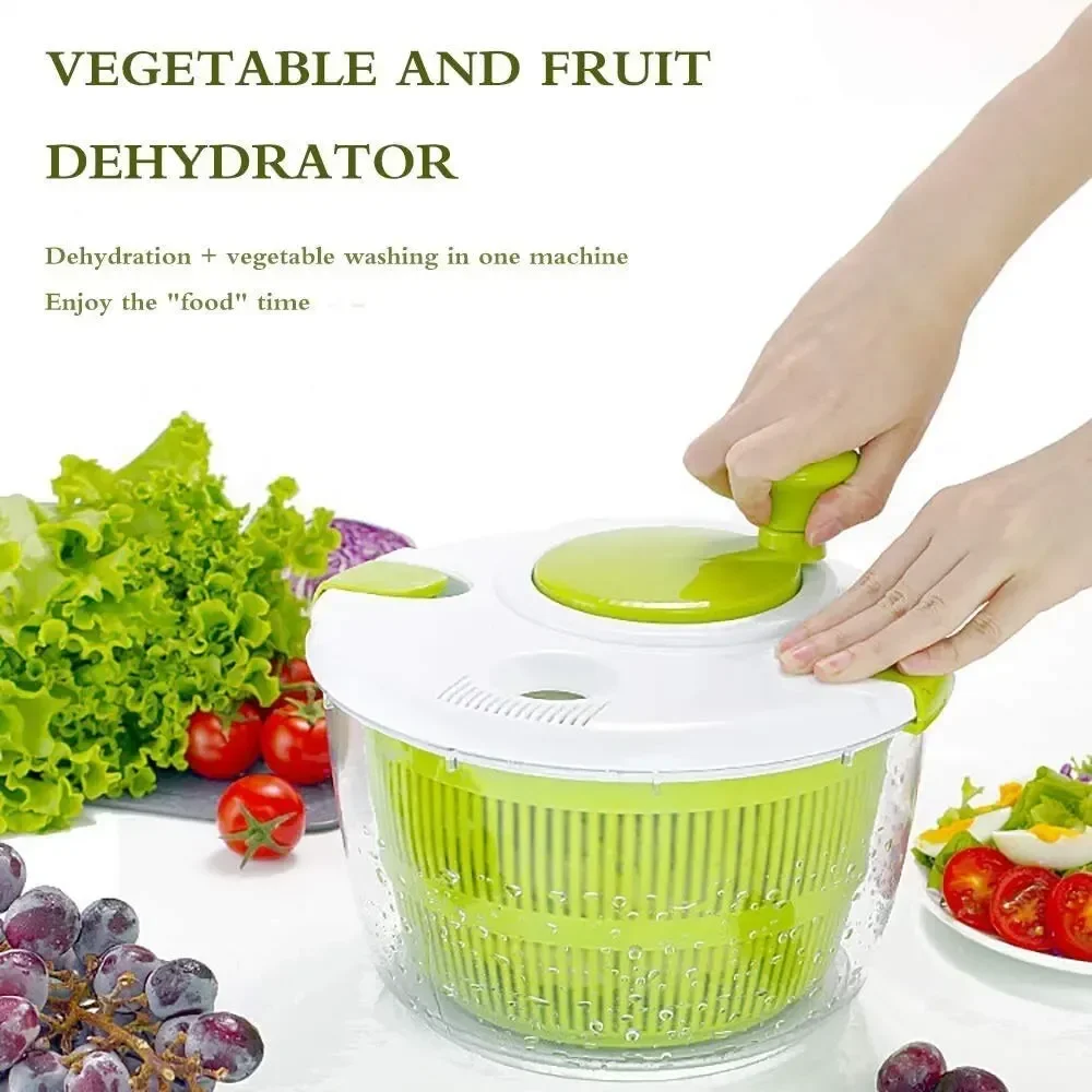 Salad Spinner - Escurridor de Ensaladas, Secador de Verduras