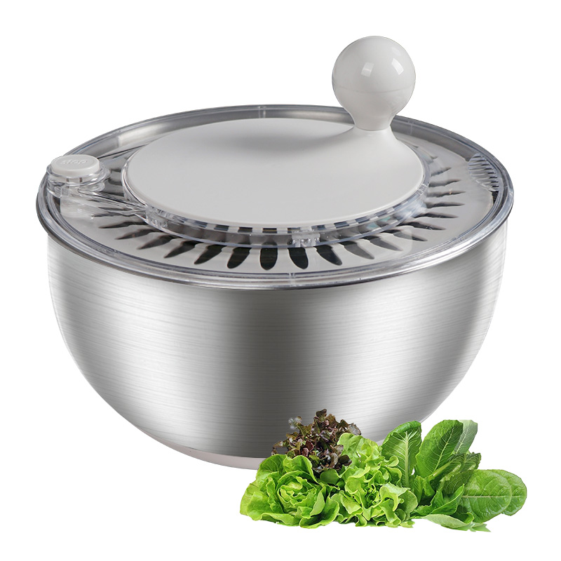 Salad Spinner - Cuenco giratorio de lechuga personalizable, escurridor