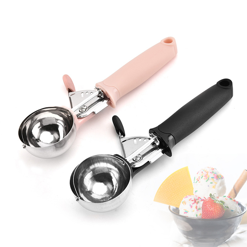 Kitchen Gadgets Needed - Cucharón de helado de acero inoxidable,