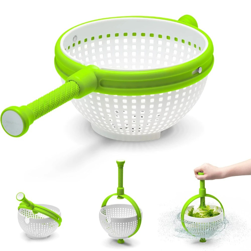 Salad Spinner - Spinner para ensaladas de gran capacidad,