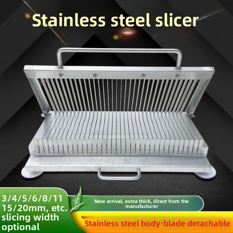 Kitchen Gadgets For Small Kitchens - Cortador Manual de Acero Inoxidable Pequeño