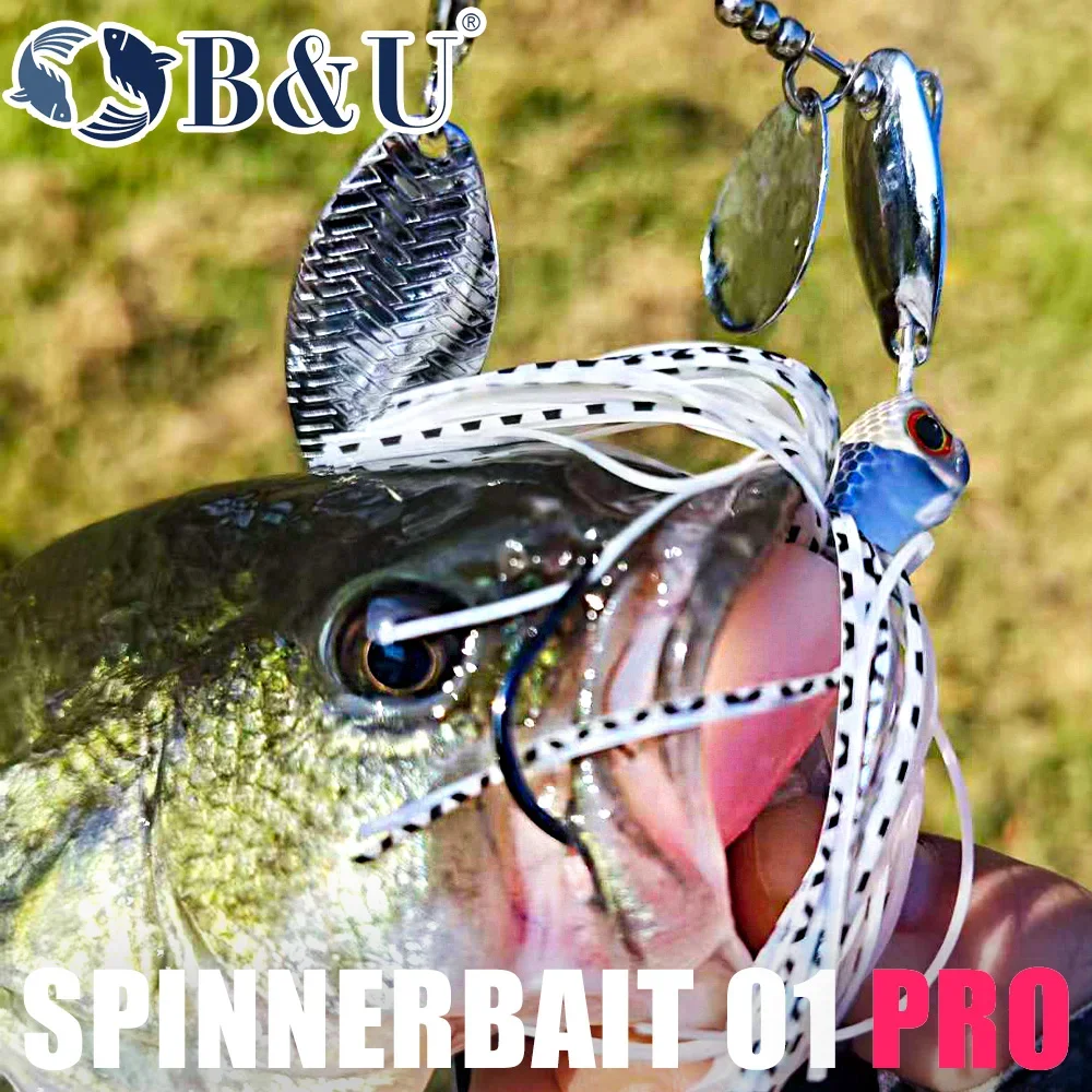B & U-señuelo de pesca con hoj - Salad Spinner reseña y precio