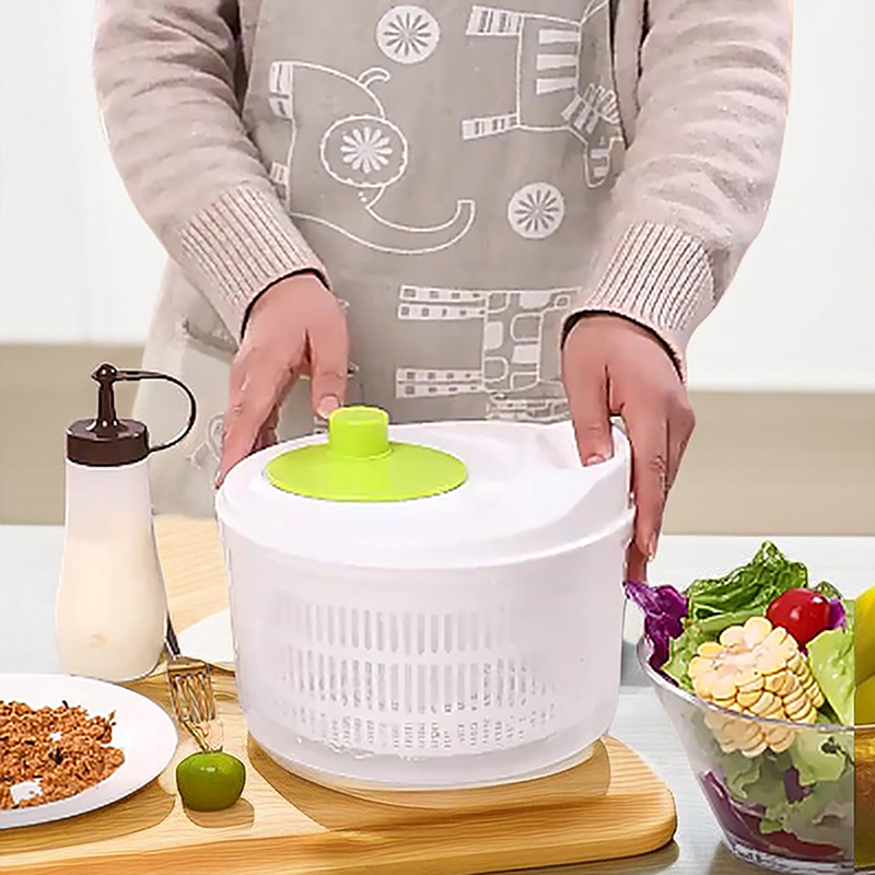 Secador de ensaladas giratorio - Salad Spinner reseña y precio