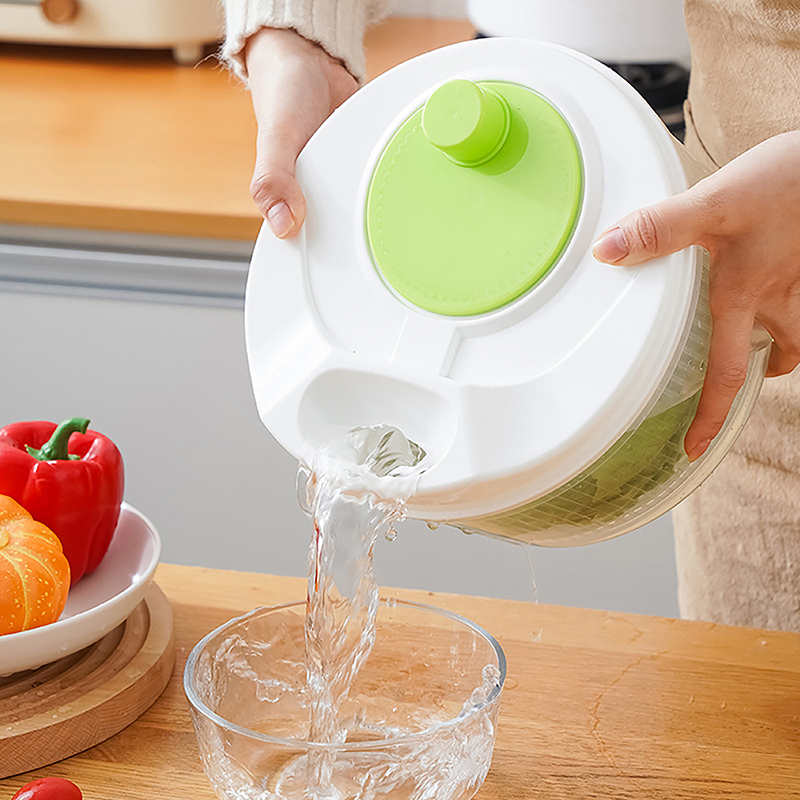 Secador de ensaladas giratorio - Salad Spinner reseña y precio
