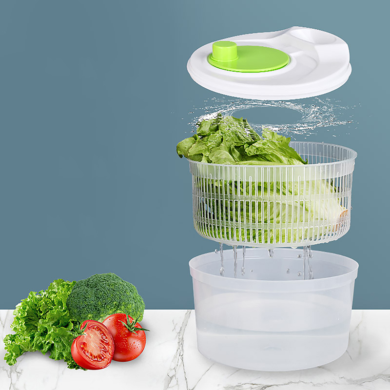 Secador de ensaladas giratorio - Salad Spinner reseña y precio