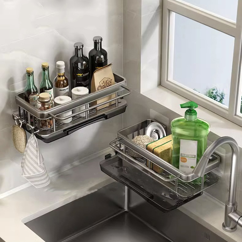 Estante de drenaje multifuncio - Kitchen Gadgets Needed reseña y precio