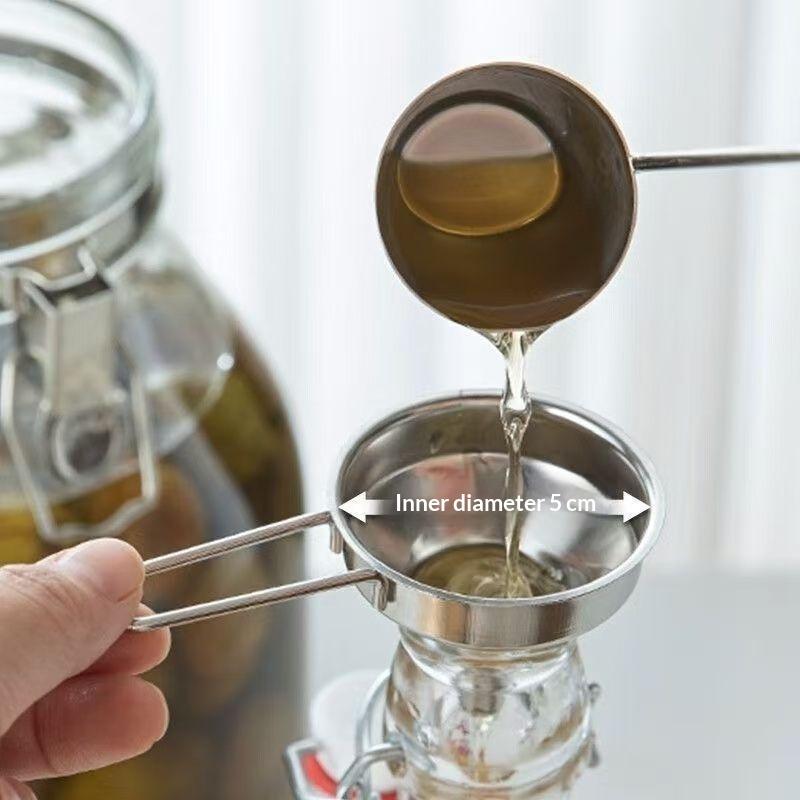 SUSU 1PCS Embudo de acero inox - Kitchen Gadgets For Small Kitchens reseña y precio