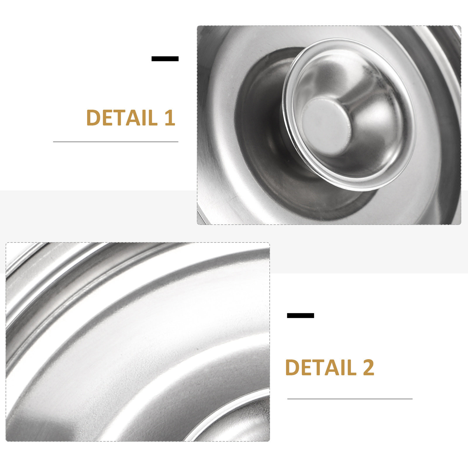 1 Tapa de Acero Inoxidable de  - Kitchen Gadgets For Small Kitchens reseña y precio