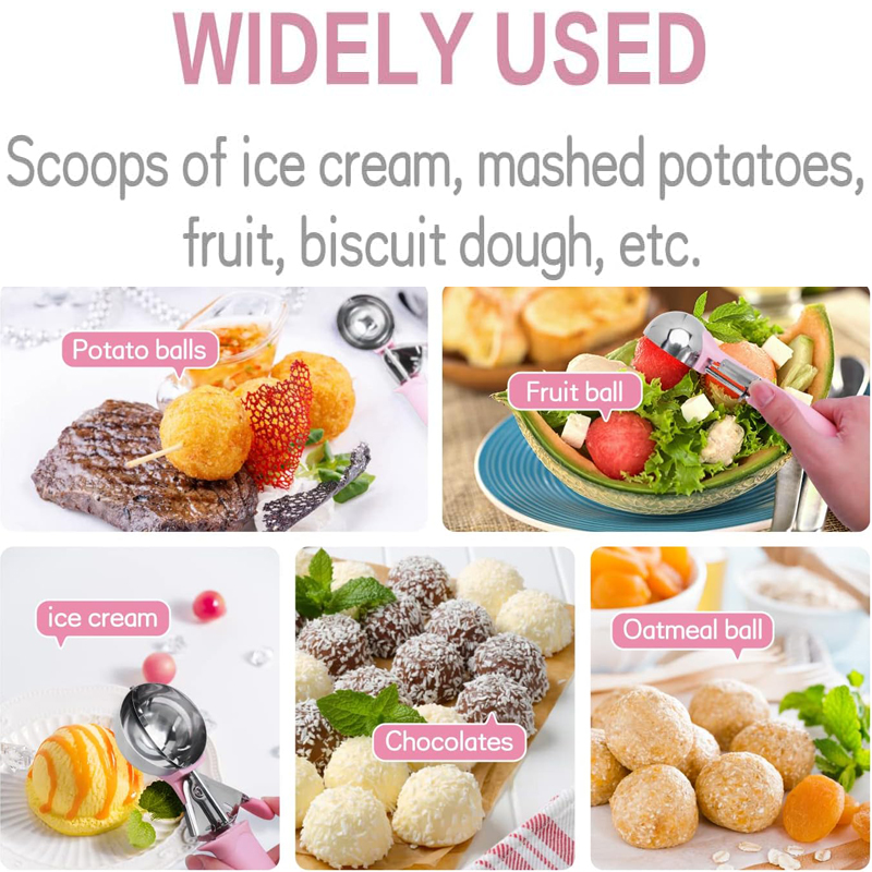 Cucharón de helado de acero in - Kitchen Gadgets Needed reseña y precio