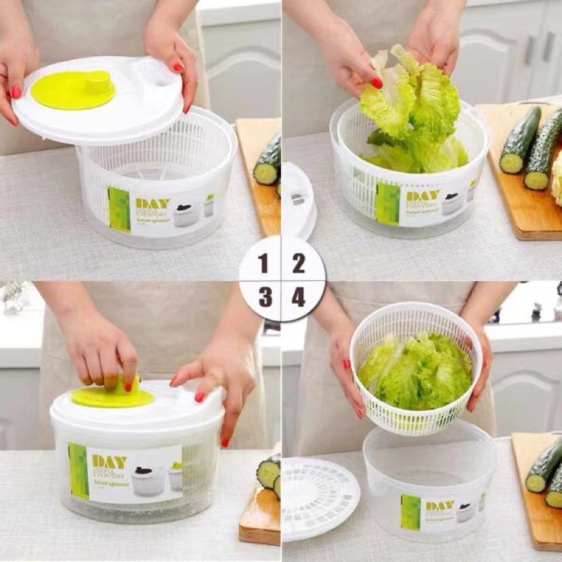 Deshidratador de ensalada de v - Salad Spinner reseña y precio