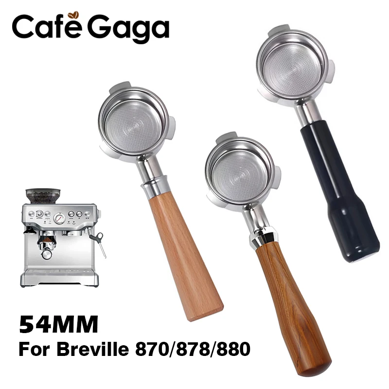 Portafiltro sin fondo de café  - Breville Espresso Bes870 reseña y precio