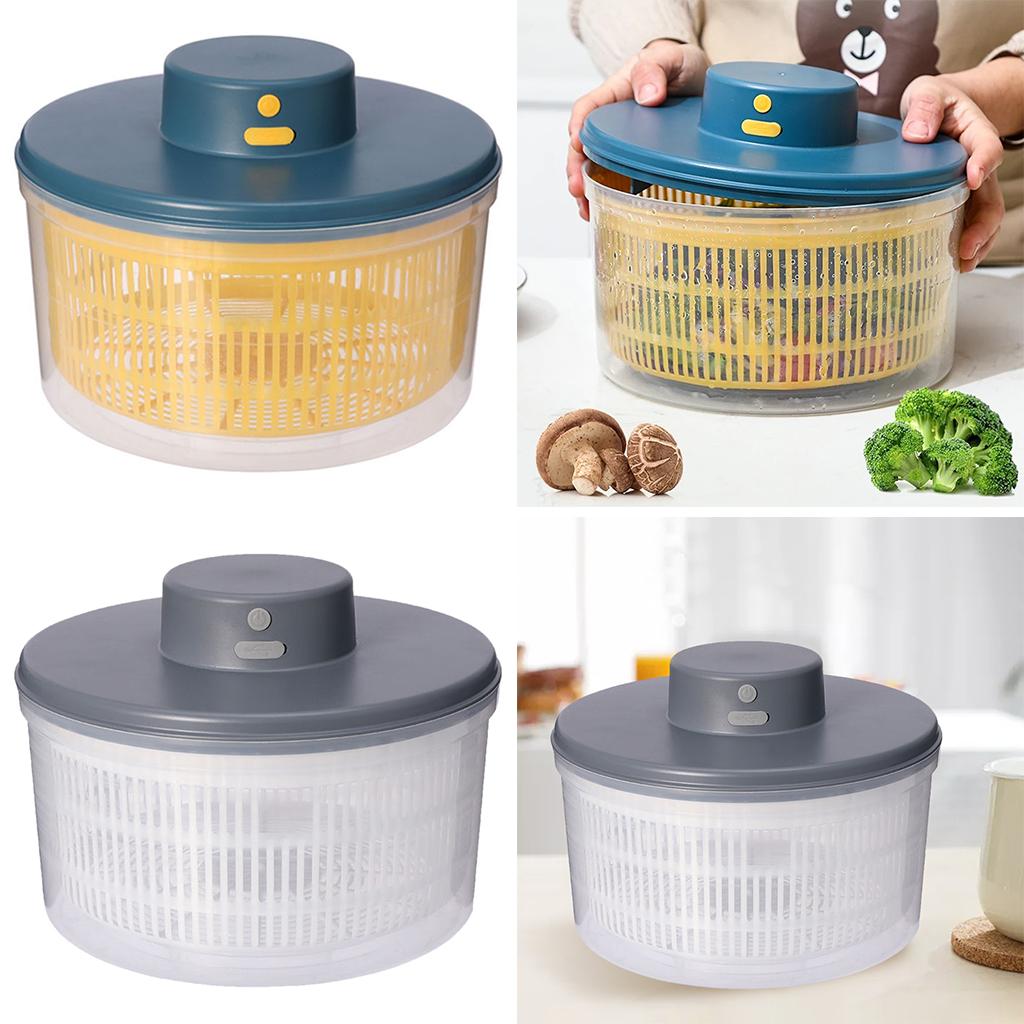 Práctica Centrifugadora Eléctr - Salad Spinner reseña y precio