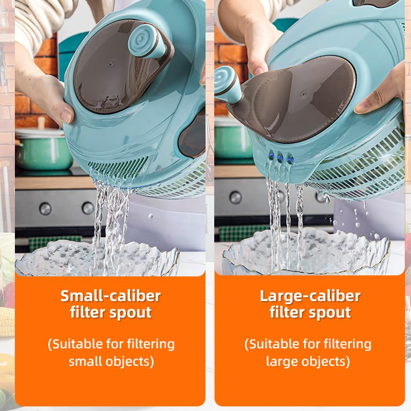 Spinner para lechuga con orifi - Salad Spinner reseña y precio