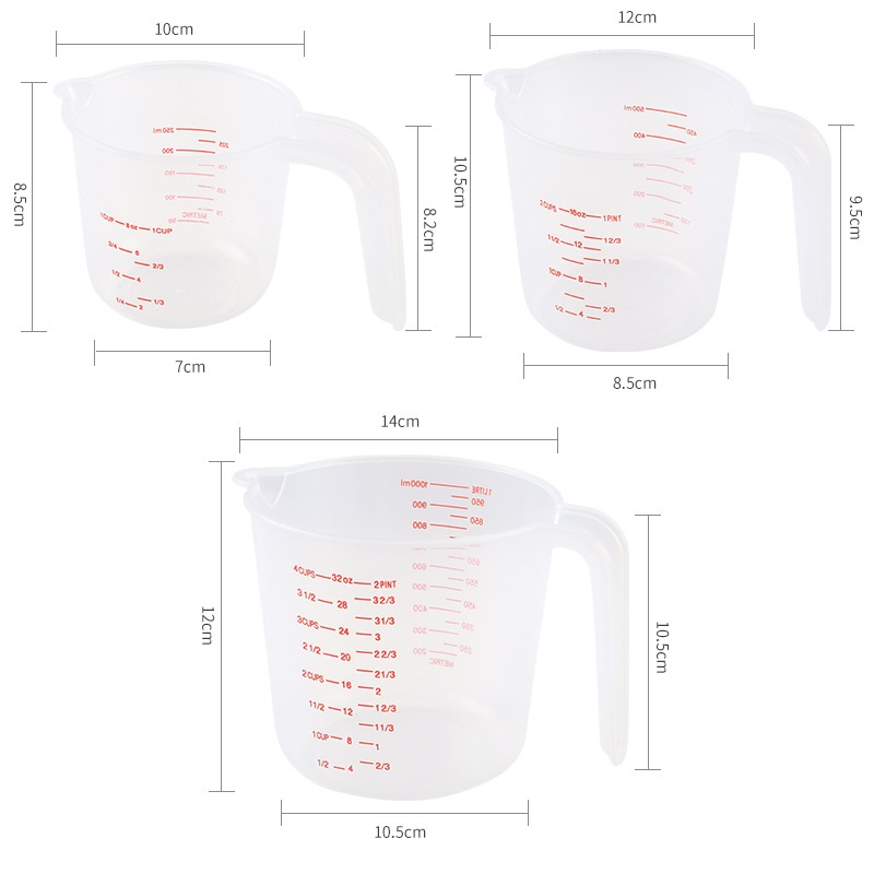 Taza medidora fácil de 250/500 - Kitchen Gadgets Under 500 reseña y precio