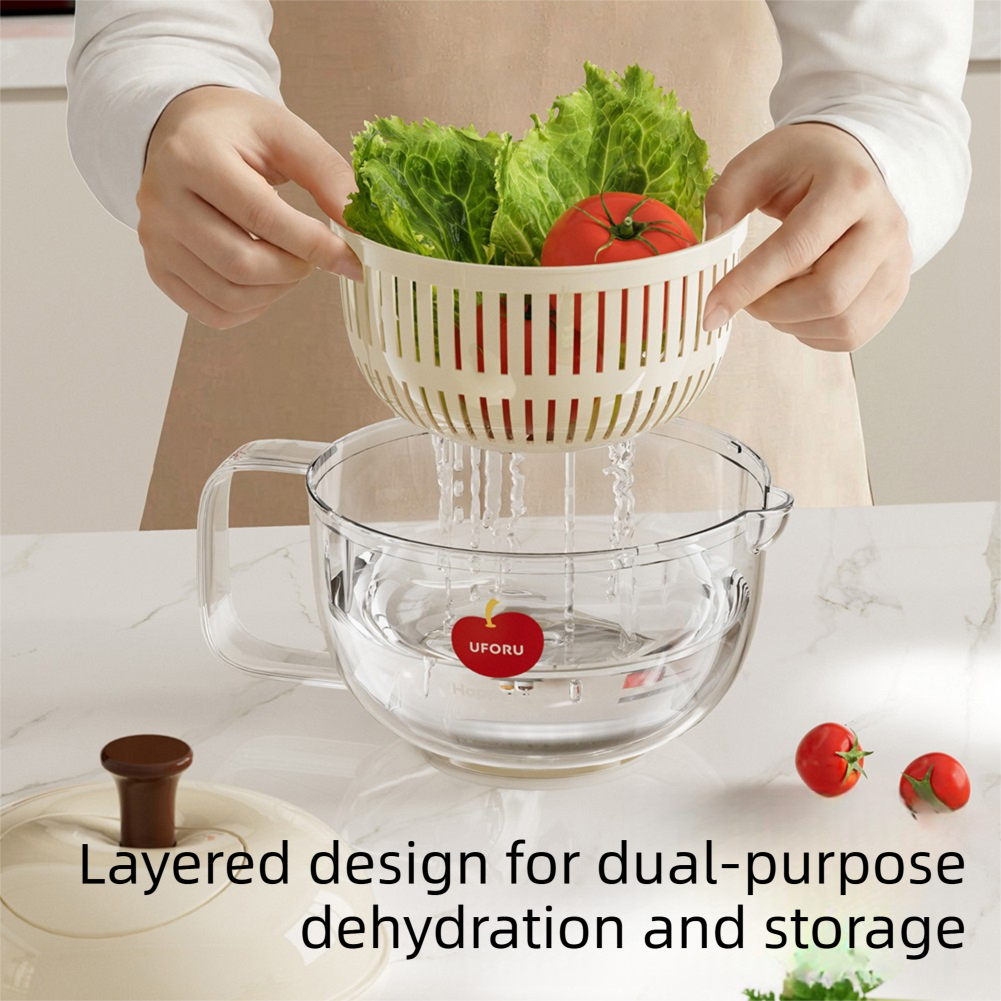 Escurridor giratorio de manive - Salad Spinner reseña y precio