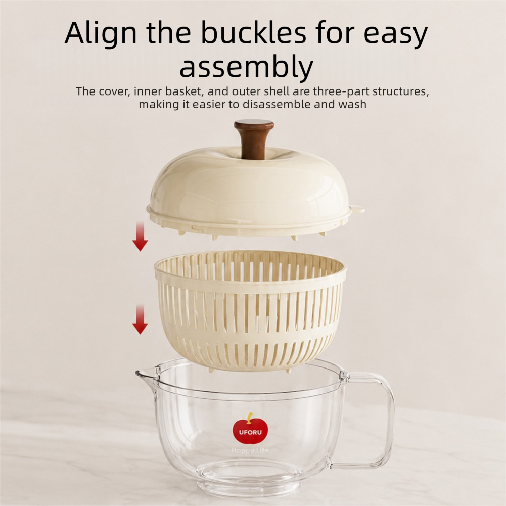 Escurridor giratorio de manive - Salad Spinner reseña y precio