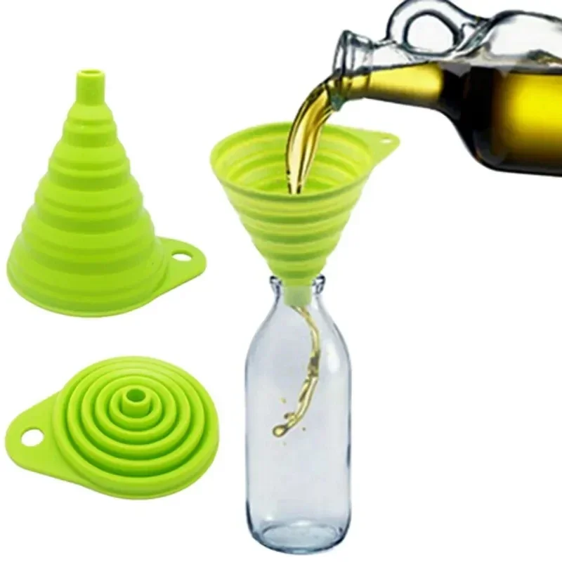 1/4 Unidades Embudo de Silicon - Kitchen Gadgets For Small Kitchens reseña y precio