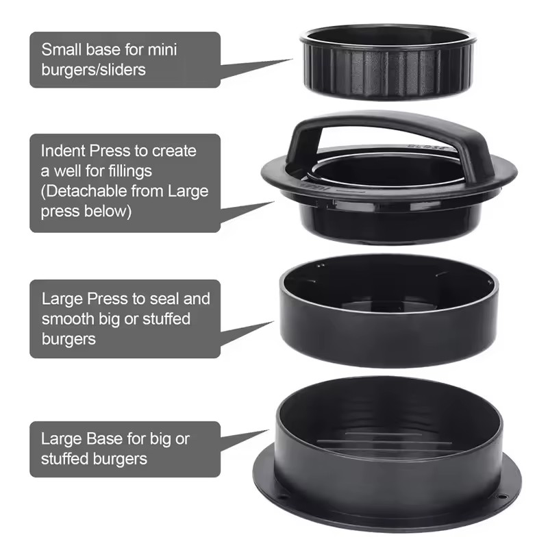 Prensa para Hamburguesas 3 en  - Kitchen Gadgets Modern reseña y precio
