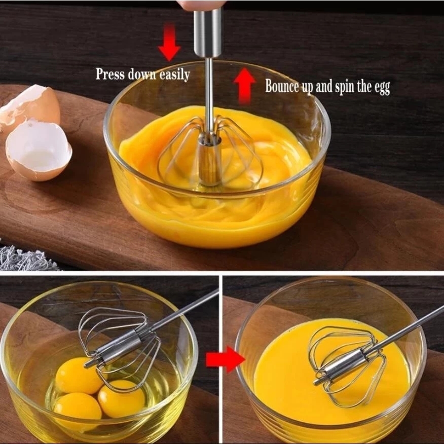 Batidor de huevos de acero ino - Kitchen Gadgets Blender reseña y precio