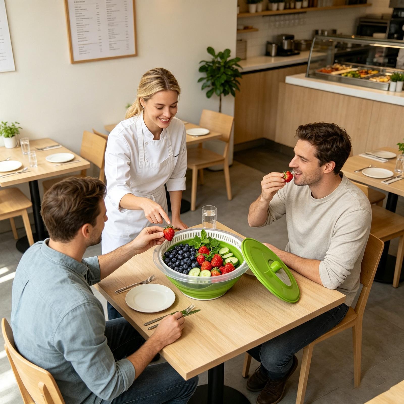 Escurridor de Ensaladas Portát - Salad Spinner reseña y precio